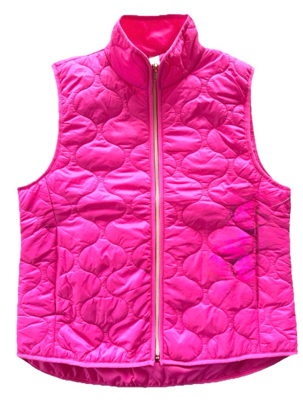 GOTTEX, Women’s Lightweight Quilted Vest in Hot Pink, Size XL, NWOT